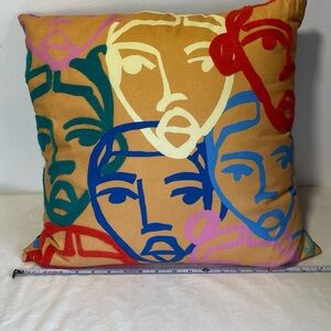 Abstract Contemporary Throw Pillow Double Sided ( 1 )